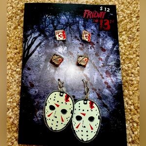 Friday the 13th Earrings